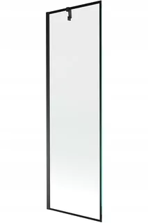 Vaňová zástena Mexen jednodielna, 60 x 150 cm, priehľadná